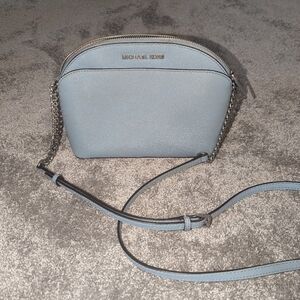 Michael kors light blue purse